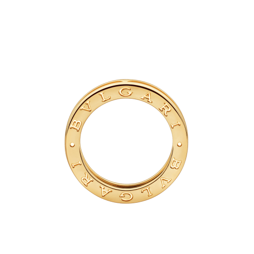 Anello B.zero1 a una fascia in oro giallo 18 kt. B-zero1-1-bands-AN852260 image 2