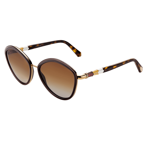 Bulgari Serpenti rounded metal sunglasses. 903984 image 1