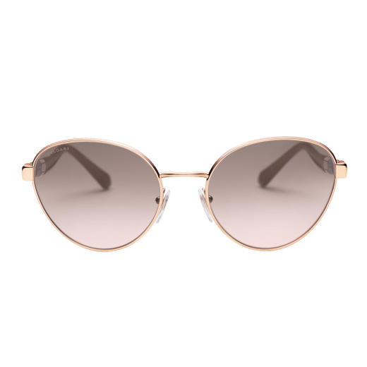 Serpenti "Back to Scale" oval metal sunglasses backtoscale image 2