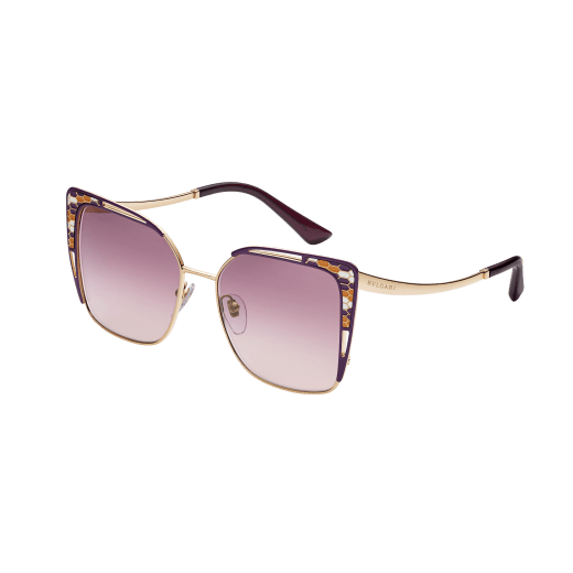 Serpenti "Colourhapsody" squared metal sunglasses 904165 image 1