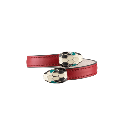 Serpenti Forever Leather Bracelet 39997 BVLGARI