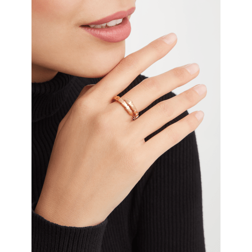 Serpenti Viper 18 kt rose gold ring AN859178 image 3