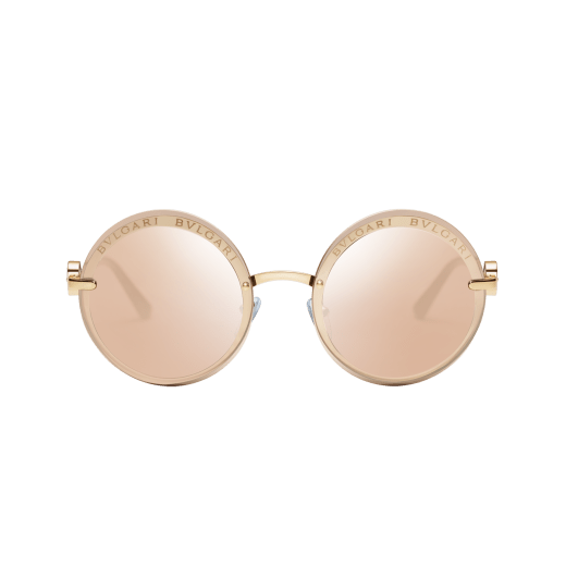 Bvlgari Bvlgari “On-Me” round metal sunglasses. 904041 image 2