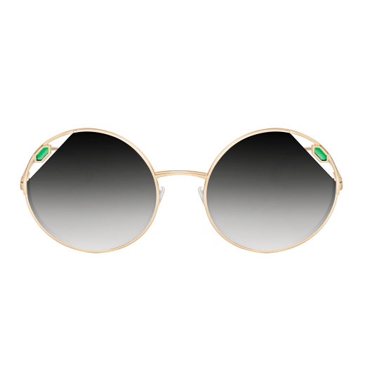 Serpenti "True Colours" round metal sunglasses Truecoloursround image 2