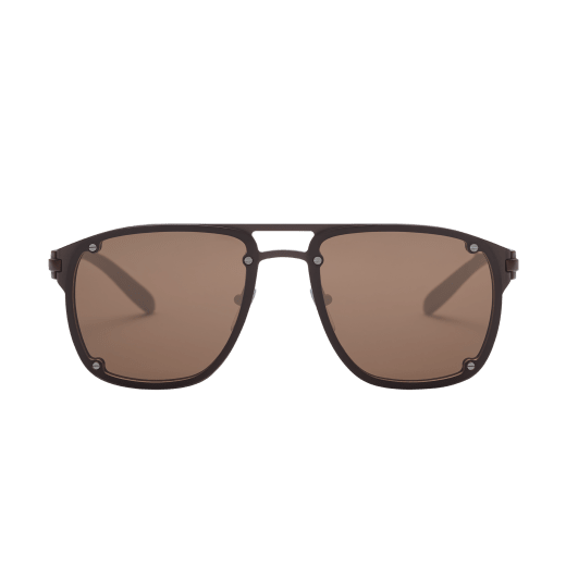 "Bvlgari Bvlgari Aluminium" rectangular sunglasses 904137 image 2