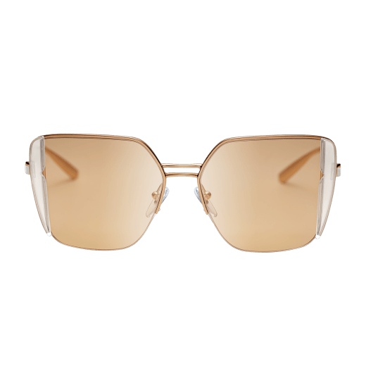 Bulgari B.zero1 B.purebright metal squared sunglasses. 903948 image 2