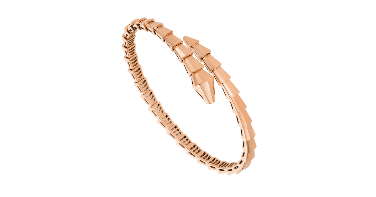 Serpenti Viper Bracelet en Or rose | Bracelets | Bulgari Site Officiel