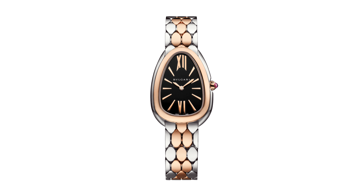 Bvlgari serpenti gold watch clearance