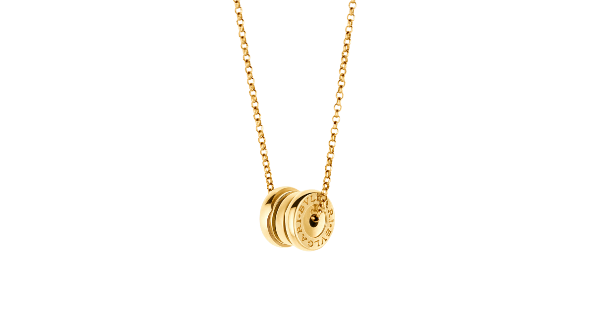 B.zero1 Necklace Yellow gold with No Gemstones Necklaces Bulgari Official Store