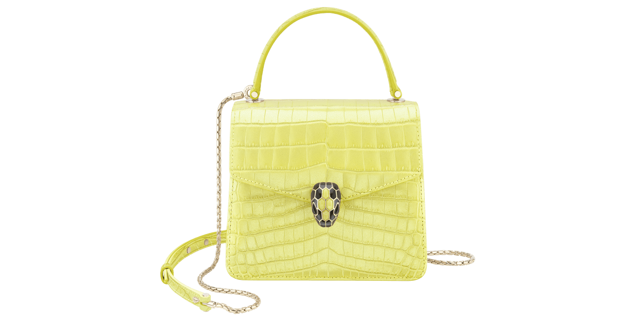 Bvlgari 2025 crocodile bag