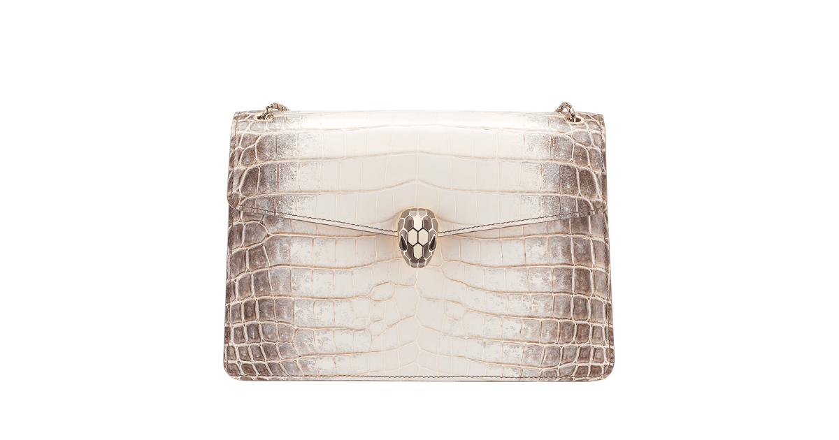 Bvlgari shop crocodile bag