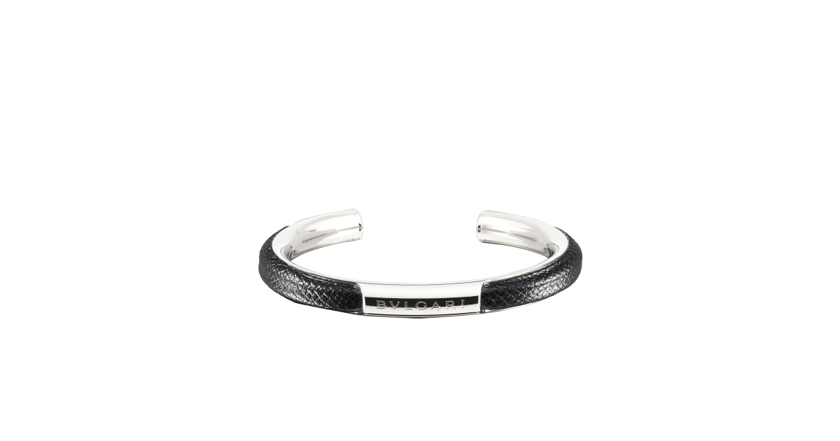 Bvlgari hotsell bracelet leather