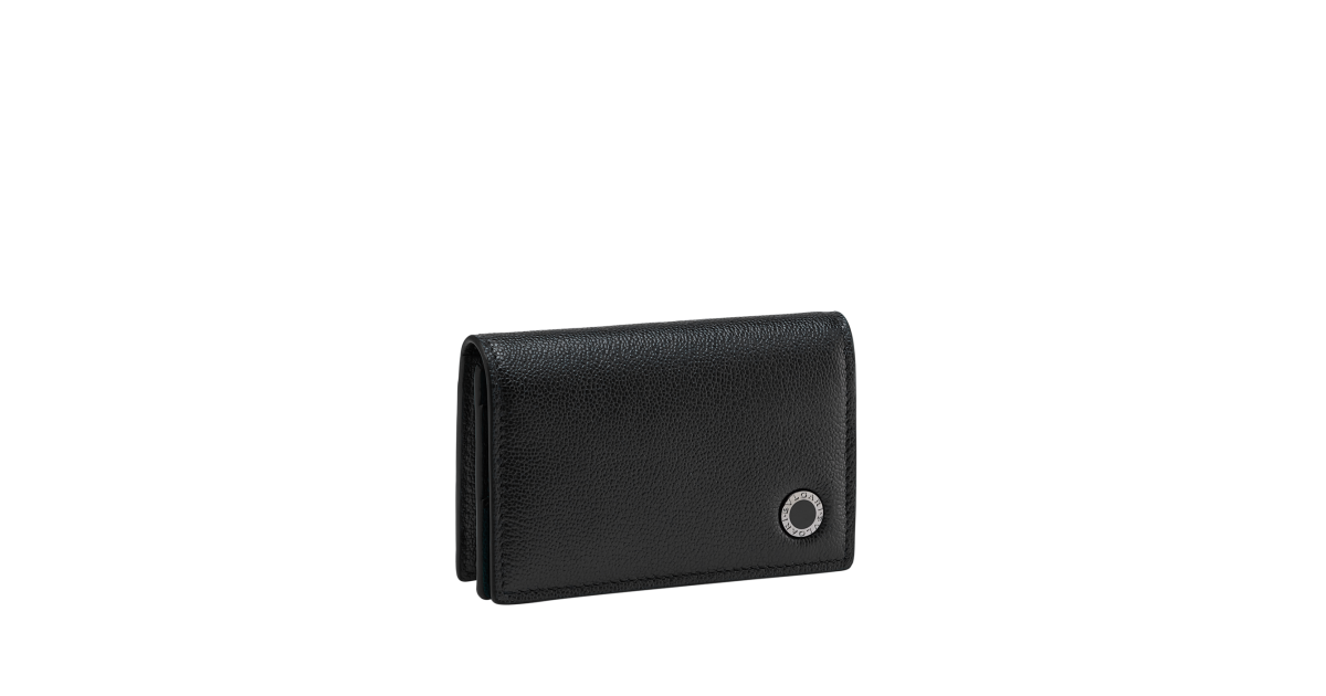 BVLGARI ブラックレザー ケース 1716386.png
