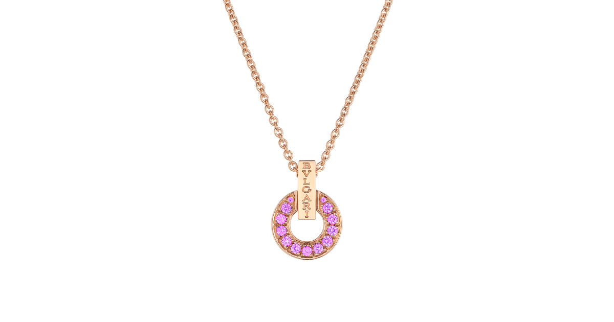 BVLGARI 円形ミラー ピンク BVLGARI 形ミラー ピンク