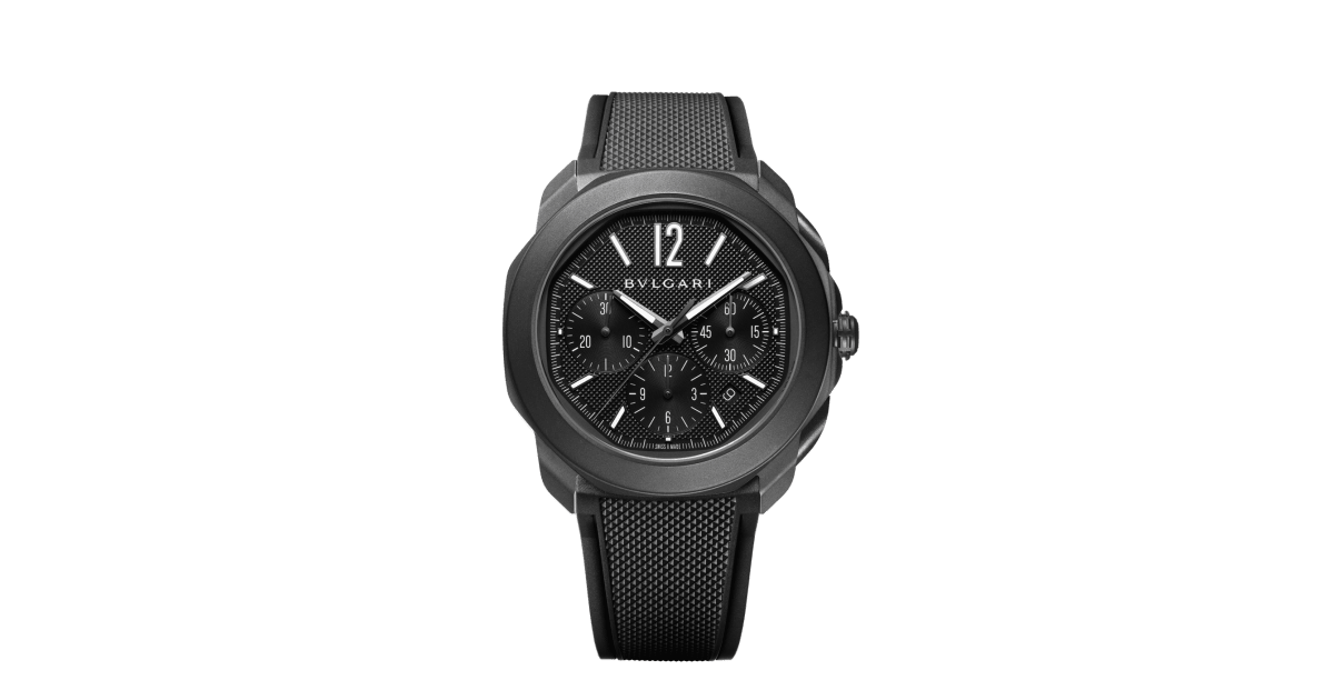 BVLGARI　時計 Bvlgari Octo Roma Chronograph Steel DLC | Bulgari