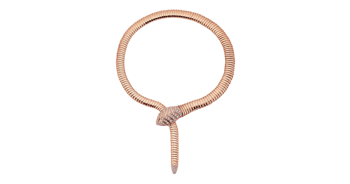 Serpenti necklace bulgari on sale price