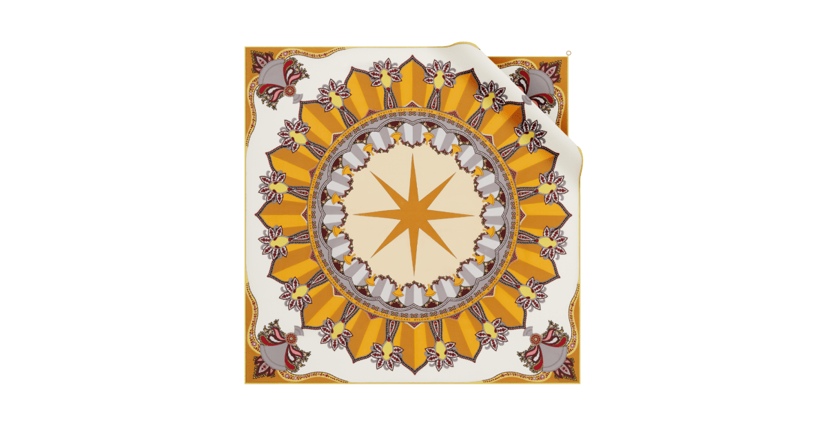 Bulgari Silk Scarf