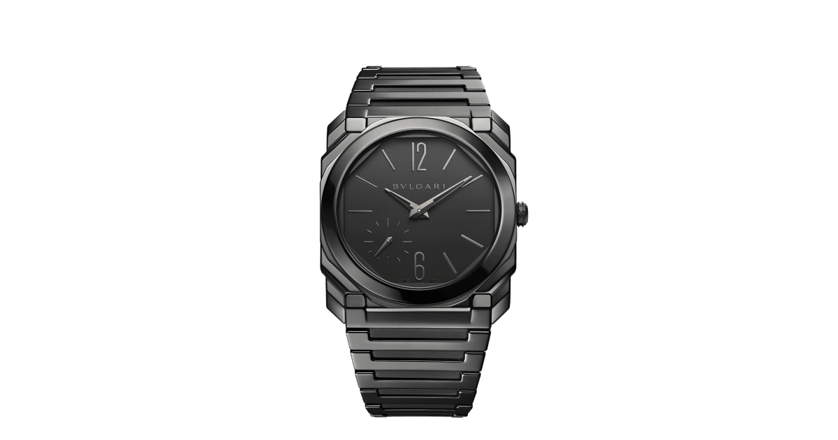 Bulgari octo clearance finissimo black ceramic