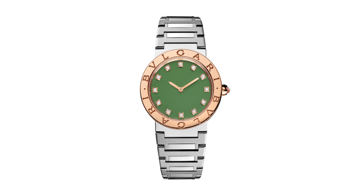 専用です　BVLGARI レディース 時計 付属品有 ブルガリ ビーゼロワン BZ22S パープルシェル レディース 時計
