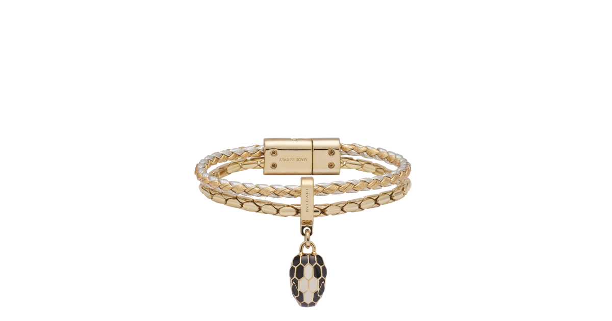 Serpenti Forever Leather Bracelet 295124 | Bulgari