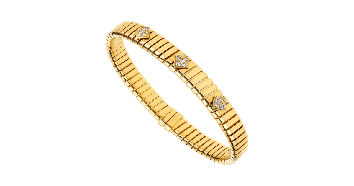 BVLGARI・ブレス・正規品 Bvlgari Tubogas Bracelet Yellow gold | Bracelets | Bulgari