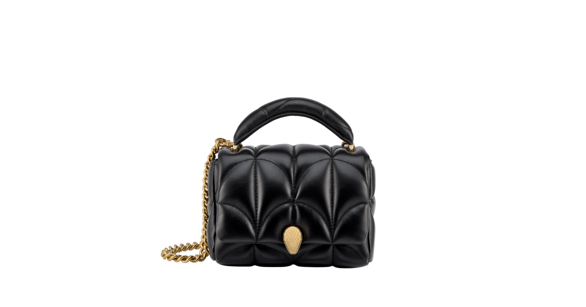BNIB BVLGARI BULGARI Serpenti Forever Chain Crossbody Clutch
