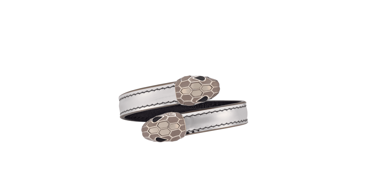 Bvlgari serpenti leather bracelet 2025