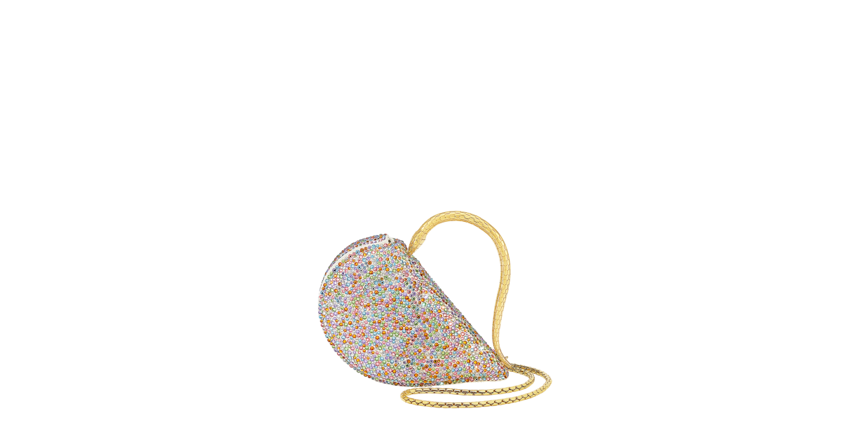 Serpenti Cuoricino Mini top handle bag 295433 | Bulgari