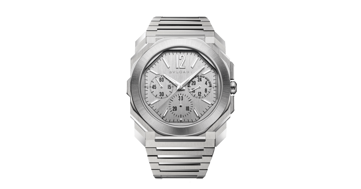 Bulgari octo finissimo outlet chronograph gmt