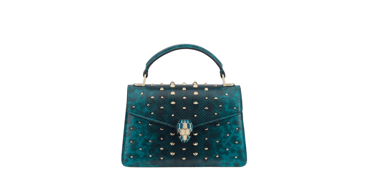 Serpenti Forever Mini top handle bag 293746 | Bulgari