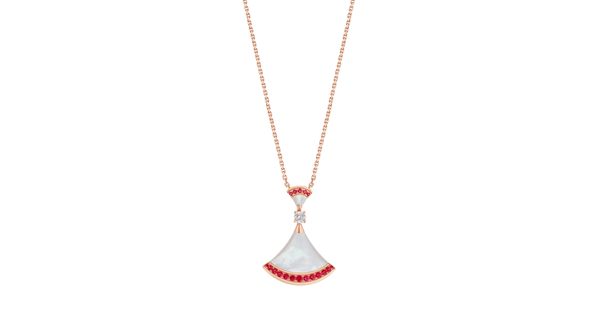 Bulgari store diva necklace
