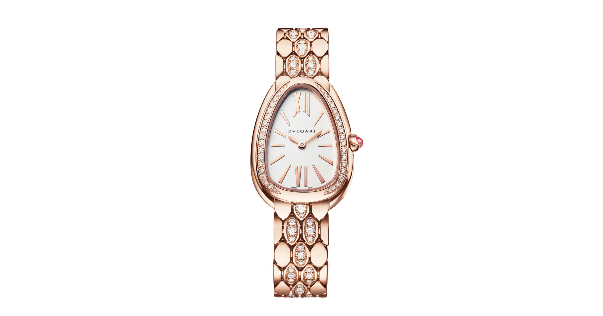 Serpenti Seduttori Rose gold Watch 103275 | Bulgari