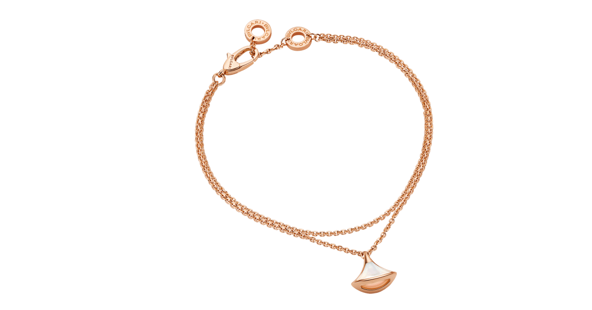 DIVAS’ DREAM Bracelet en Or rose avec Nacre | Bracelets | Bulgari Site Officiel