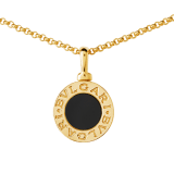 Bvlgari necklace black and gold clearance