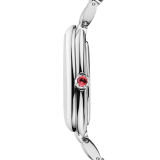 Orologio Serpenti Seduttori con cassa in acciaio inossidabile con diamanti, quadrante laccato nero e bracciale in acciaio inossidabile. Impermeabile fino a 30 metri. 103449 image 3