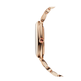Serpenti Seduttori Uhr mit Gehäuse und Armband aus 18 Karat Roségold sowie einem silberweißen Opalin-Zifferblatt. 103145 image 3