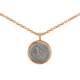 Monete Kette aus 18 Karat Roségold mit einem Anhänger aus 18 Karat Roségold mit antiker Münze 347707 image 4