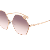Serpenti "True Colours" hexagonal metal sunglasses 904068 image 1