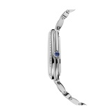Serpenti Seduttori watch with 18 kt white gold case, 18 kt white gold bracelet, 18 kt white gold bezel set with diamonds and a white silver opaline dial. 103148 image 3