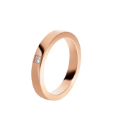 Alliance MarryMe en or rose 18 K sertie d'un diamant AN858411 image 1