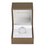B.zero1 1-Band-Ring aus 18 Karat Weißgold, an der Spirale ausgefasst mit Diamant-Pavé und einem runden Diamanten im Brillantschliff. Erhältlich in 0,30 Kt. 336076 image 4