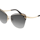Serpenti "Colourhapsody" metal butterfly sunglasses 904070 image 1