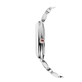 Orologio Serpenti Seduttori con cassa e bracciale in acciaio inossidabile e quadrante opalino argento. 103141 image 3