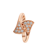 DIVAS' DREAM Ring aus 18 Karat Roségold mit Diamant-Pavé AN858647 image 2