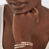 Serpenti Viper two-coil 18 kt rose gold bracelet, set with pavé diamonds BR858796 image 1