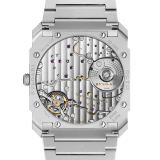 Octo Finissimo Automatic watch in titanium case and bracelet with extra thin mechanical manufacture movement, automatic winding, small seconds and titanium dial. 102713 image 4