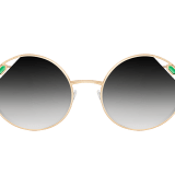 Serpenti "True Colours" round metal sunglasses Truecoloursround image 2