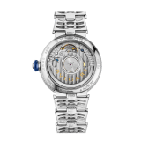 LVCEA watch in 18 kt white gold with brilliant-cut diamond set case and bracelet, and full pavé diamond dial. 102365 image 4