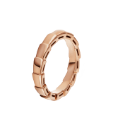 Serpenti Viper 结婚戒指，18K玫瑰金材质。 AN856868 image 1