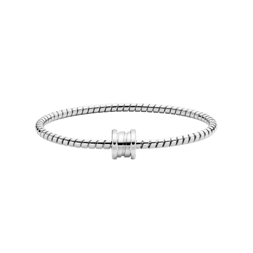 B.zero1 bangle bracelet in 18 kt white gold BR860842 image 2